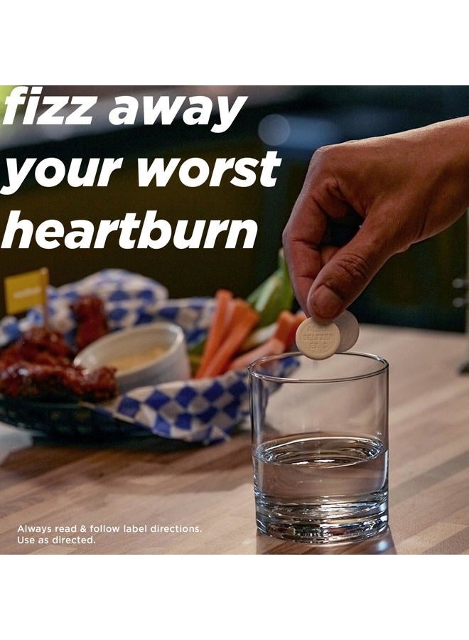 Alka-Seltzer Extra Strength Heartburn Relief Effervescent Antacid Tablets, Fast Indigestion Relief, 24 Ct - Image 4