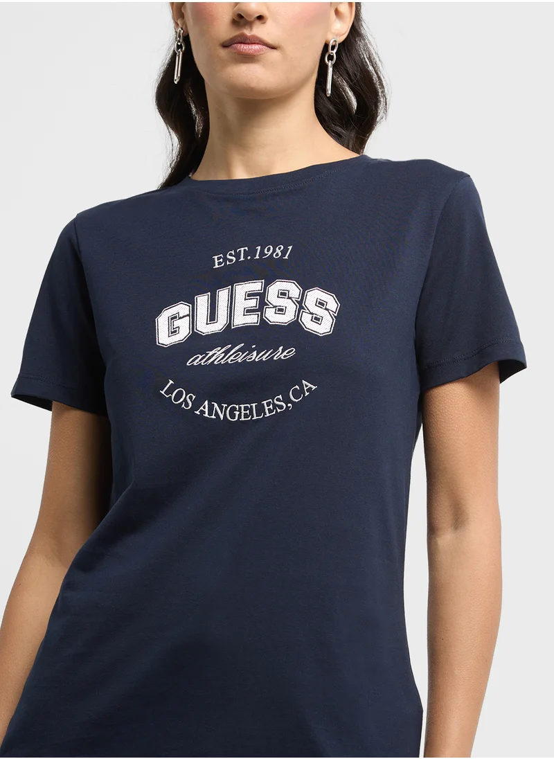 GUESS Crew Graphic T-Shirt