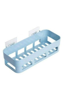 N M Z N M Z Magic Strong Kitchen Bathroom Shelf Wall Holder Storage Rack Multi Color 1 pcs  - Image 1