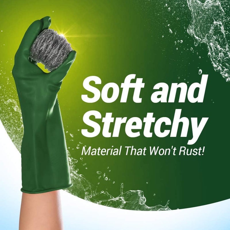 Fuller Brush Stainless Steel Scrubbing Sponges â€“ 1-Pack (1 Set of 3 = 3 Pieces) â€“ Heavy Duty Kitchen Scour Sponges for Dishes, Pots & Pans - Image 5