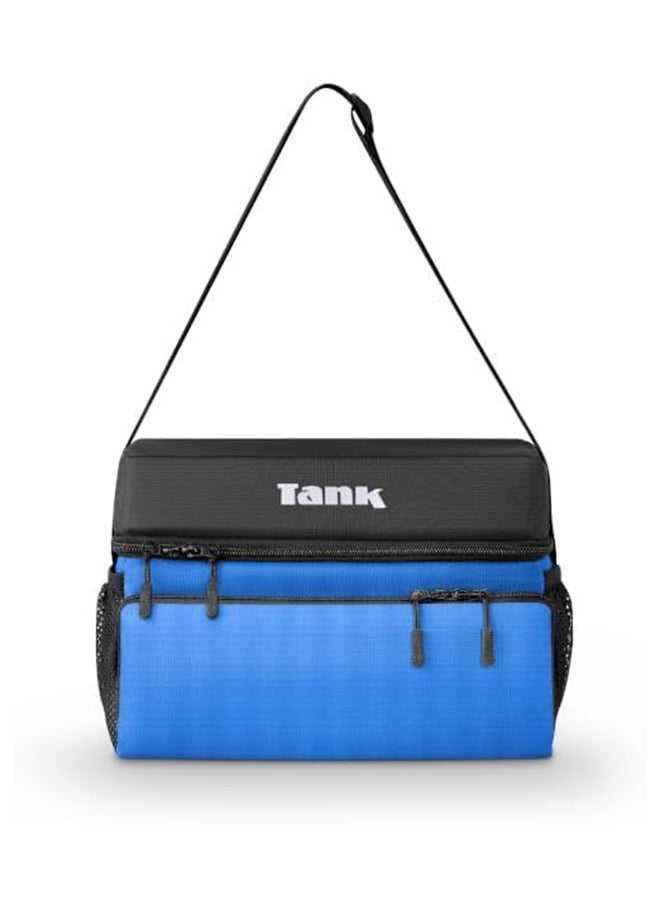 TANK Tank Insulated Thermal Bag 12L, Blue & Black  - Image 1
