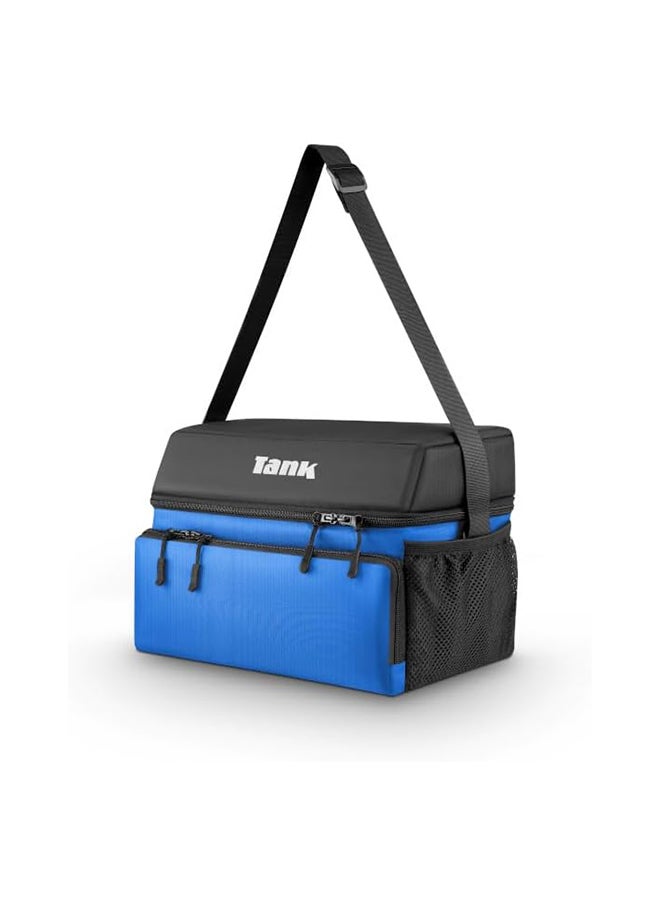 TANK Tank Insulated Thermal Bag 12L, Blue & Black  - Image 2