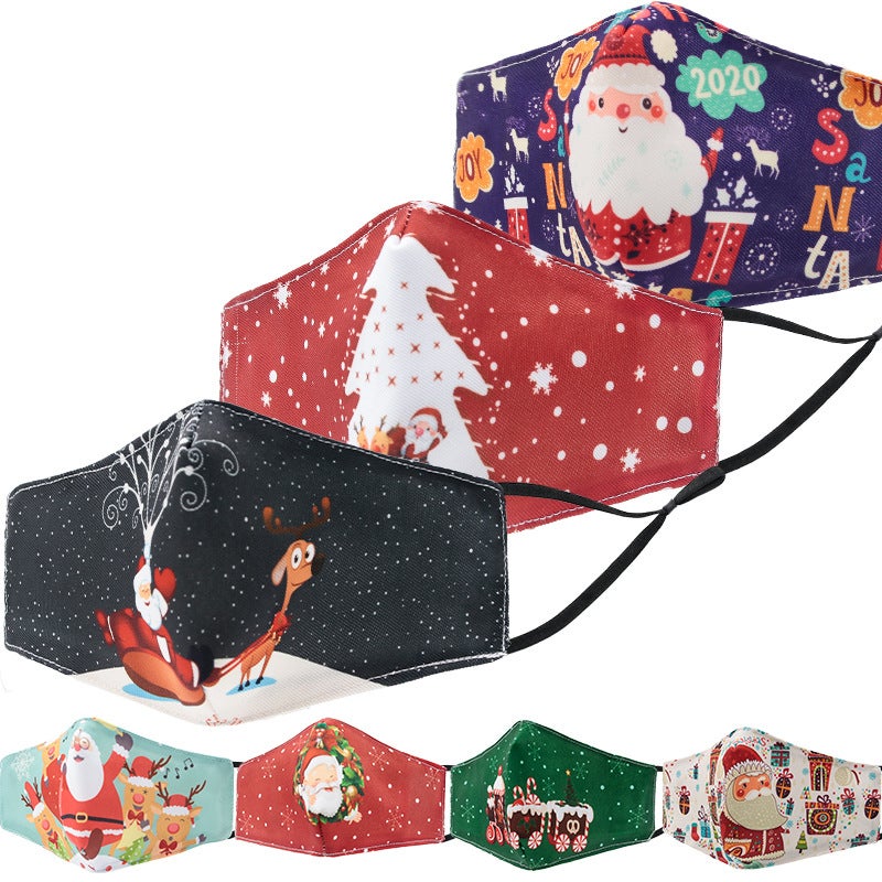 Children'S Warm Mask Men'S And Women'S Cotton Three-Dimensional Cute Cartoon Pattern Can Be Installed Filter Breathable Mask - Image 4