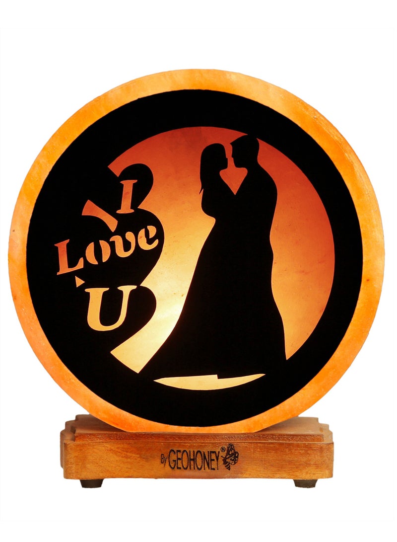 Geohoney - Himalayan Salt Lamp I Love You Sign - Image 1