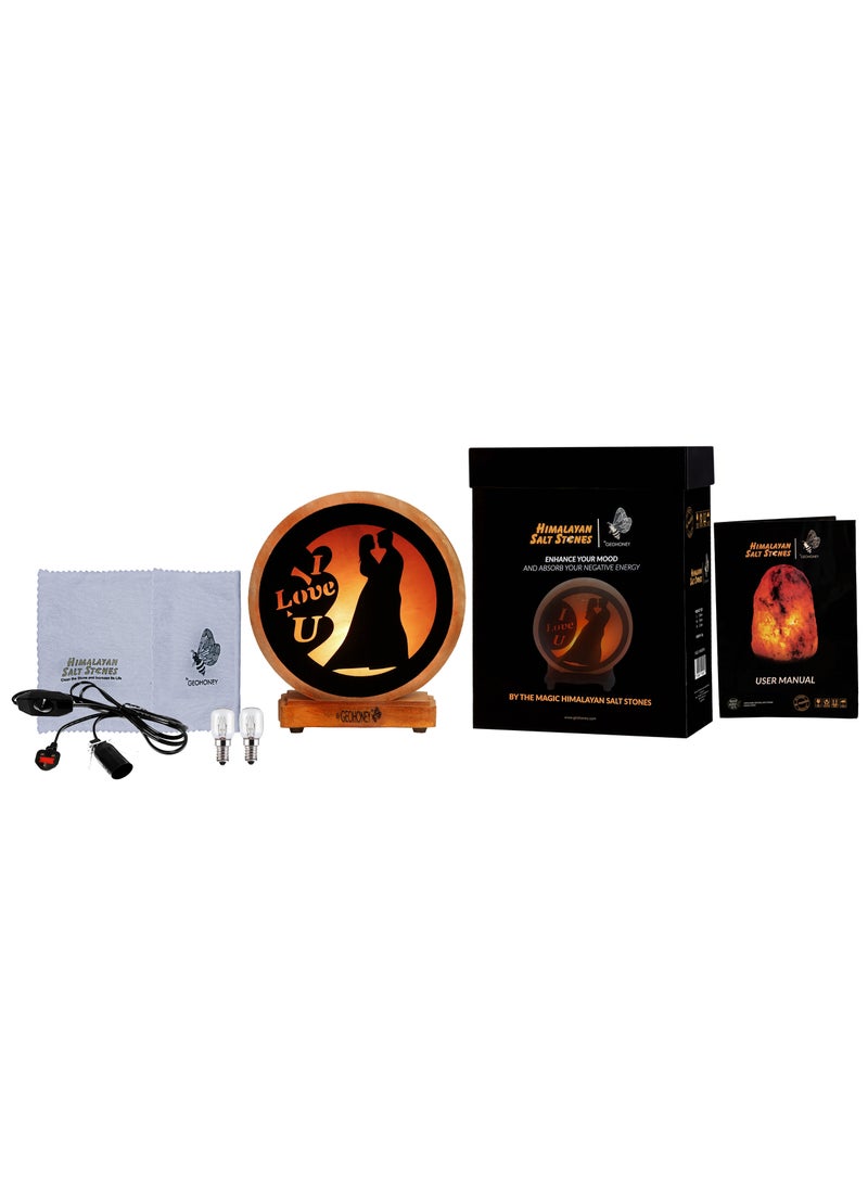 Geohoney - Himalayan Salt Lamp I Love You Sign - Image 5