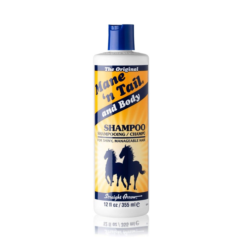 Mane 'n Tail & Body Shampoo for Shiny & MANAGEABLE Hair 12 oz For Horses and Humans - Image 1