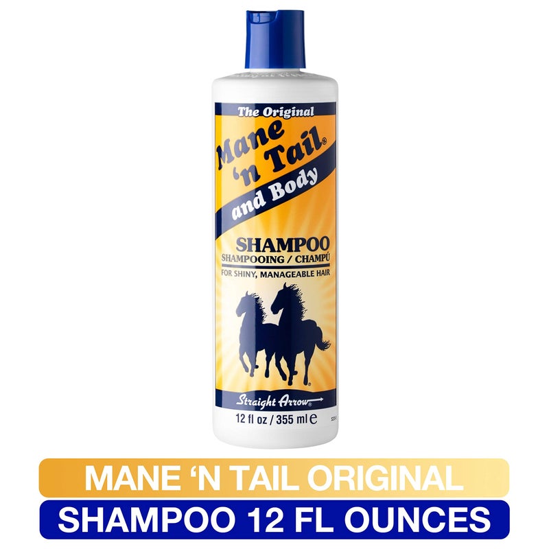 Mane 'n Tail & Body Shampoo for Shiny & MANAGEABLE Hair 12 oz For Horses and Humans - Image 3