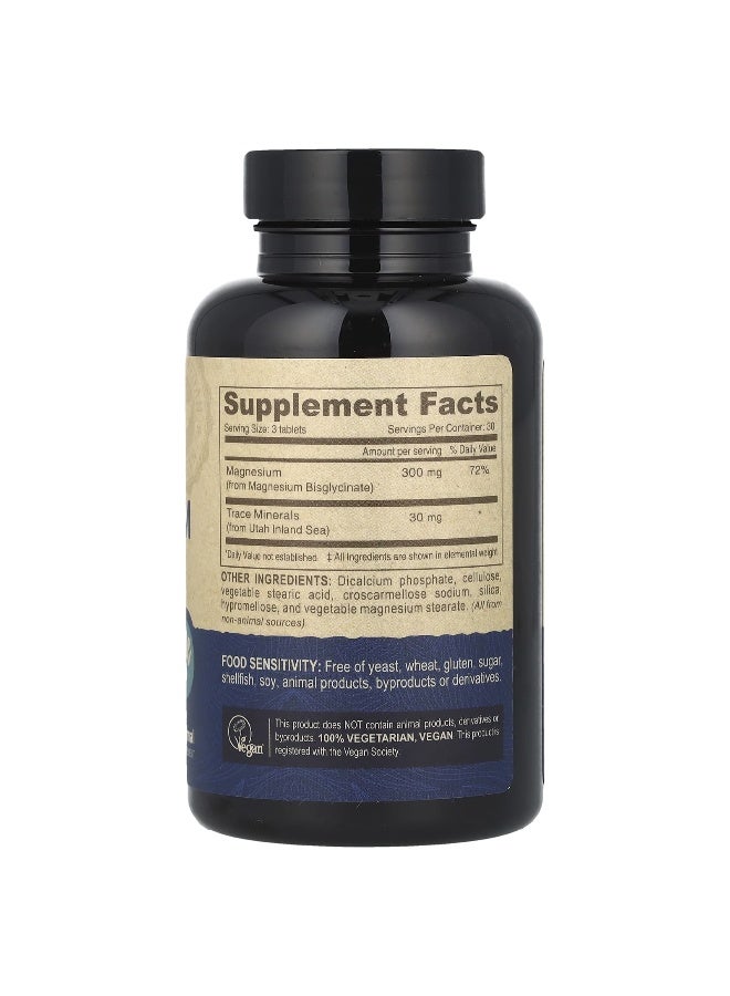 Deva, Vegan Magnesium Glycinate With Trace Minerals, 90 Tablets (Packaging may vary) - Image 2
