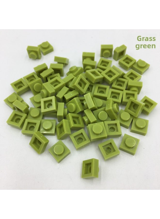 Building Block Parts Small Particles Basic Parts Short 1*1 Hole Pixel Particles Assembled Building Blocks Draw Two-dimensional Code 0.1 Kg/bag 