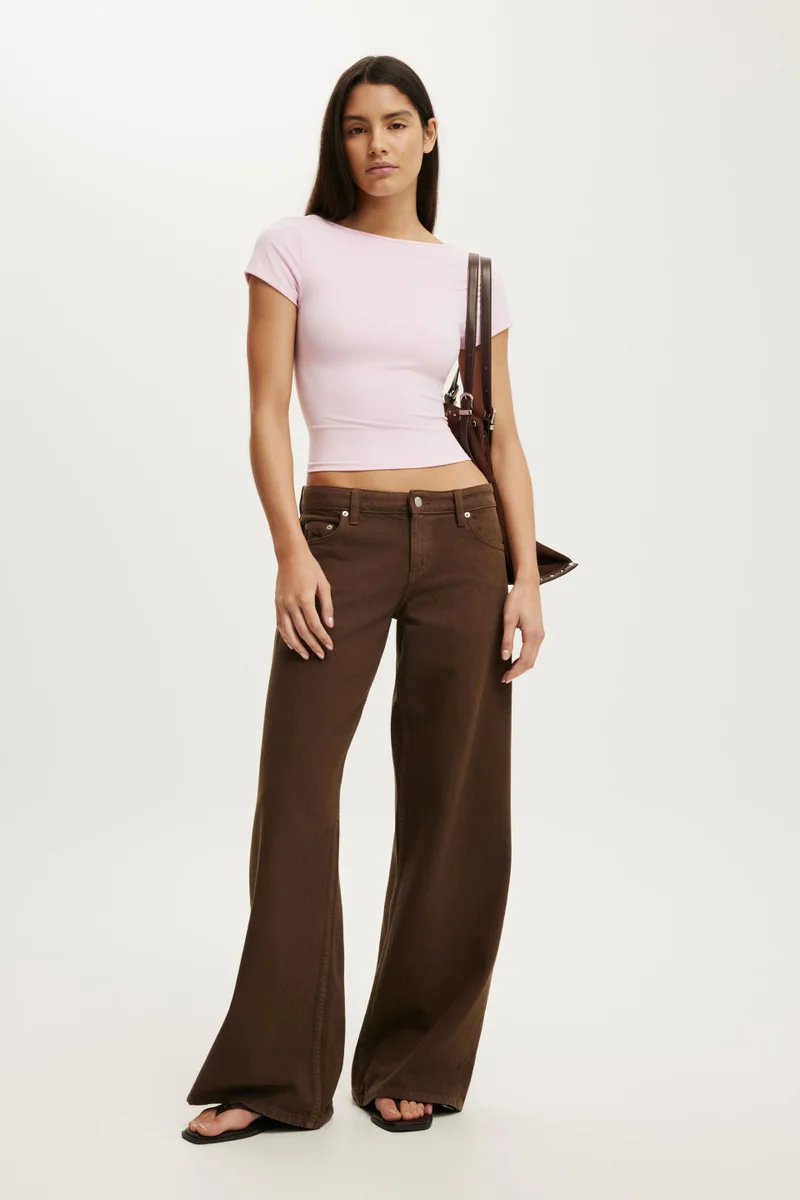 كوتون اون Hold Me Scoop Back Tee