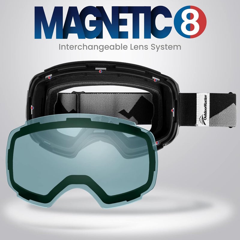 OutdoorMaster Ski Goggles PRO Replacement Lens - 20+ Choices - Image 2