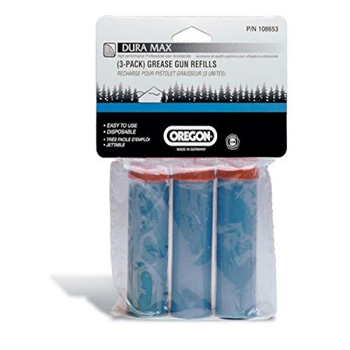 Oregon Chain Saw Grease Gun Refill Cartridges For 21939, 40469-A and 110534 - 3 Pack 108653 - Image 5