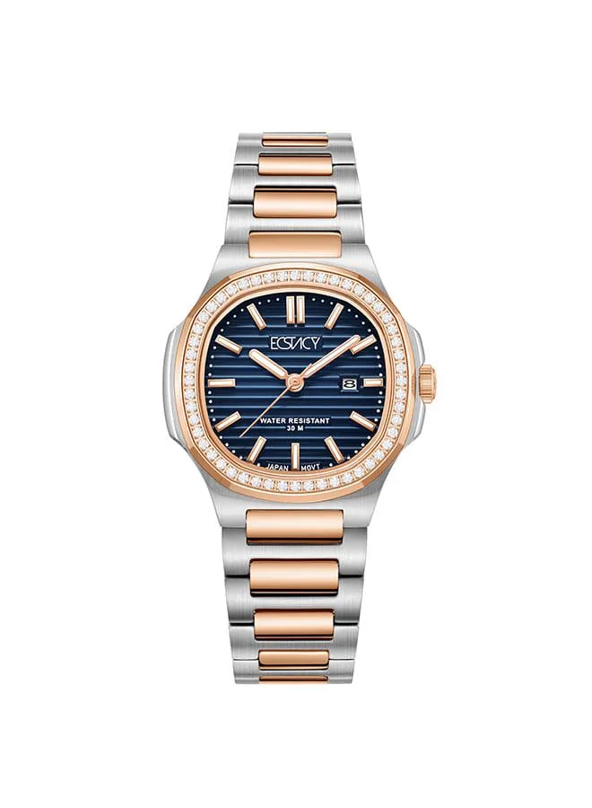 إكستاسي Women's Stainless Steel Analog Watch E24505-KBKN - 34 mm