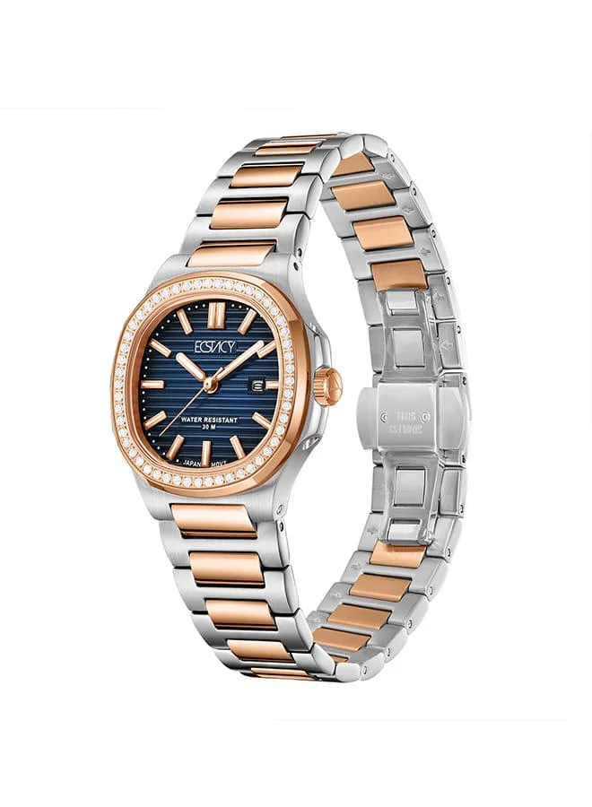 إكستاسي Women's Stainless Steel Analog Watch E24505-KBKN - 34 mm