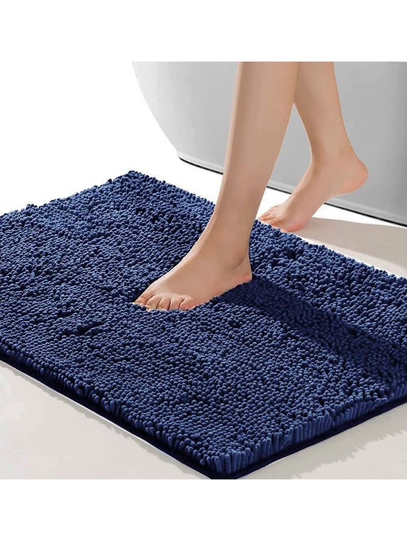 TYCOM Non-Slip Fluffy Soft Plush Microfiber Washable Quick Dry Ultra Bath Mats For Tub Bathroom Rugs Bath Mat - Image 1