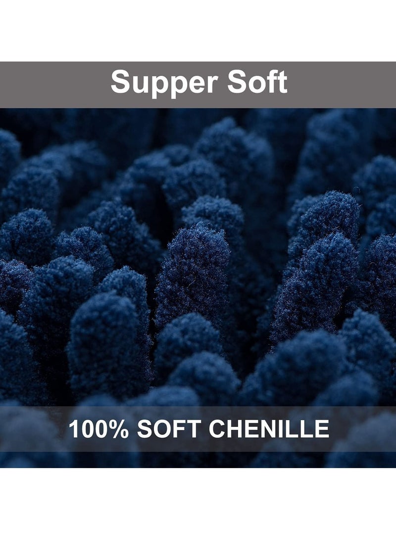 TYCOM Non-Slip Fluffy Soft Plush Microfiber Washable Quick Dry Ultra Bath Mats For Tub Bathroom Rugs Bath Mat - Image 5