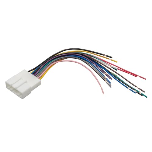 RED WOLF هارنس توصيل راديو السيارة RED WOLF 20 PIN مع وظيفة SWC VSS لسيارات سوبارو فورستر وإمبريزا وليجاسي من 2010-2013، ونيسان ألتيما ورورغ من 2009-2013 لتوصيل راديو بعد السوق - Image 1