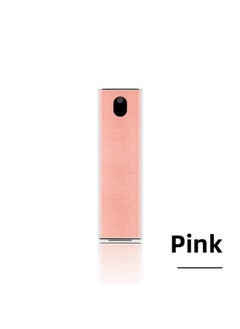 Direct Portable Mobile Phone Screen Cleaner Spray Wipe Integrated Laptop Display Cleaner-Color:Pink Color Box-no PC Shell