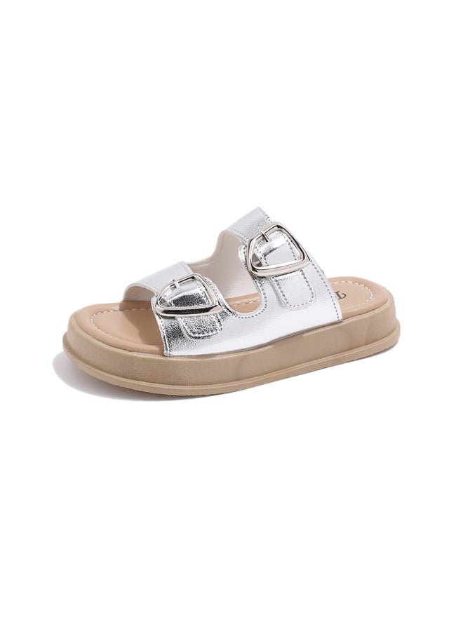 S Popular Korean Style Rivet Casual Shoes For Boys And Girls  Summer New Student Lazy Shoes Kidsren's Slippers