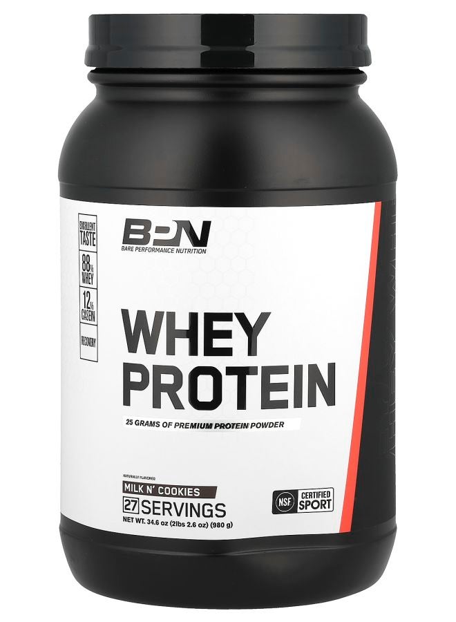 Bare Performance Nutrition Whey Protein Milk N' Cookies 2 lbs 2.6 oz (980 g)