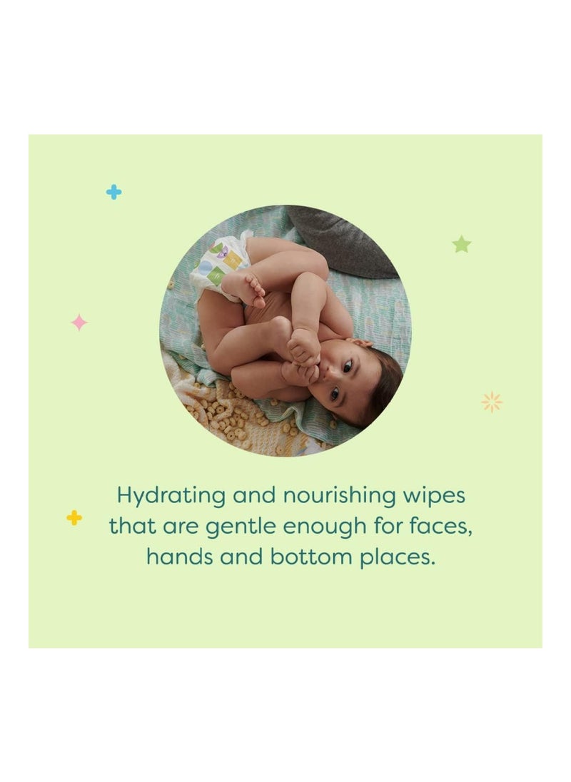 Babyganics - Packs Of 80 X 8 Baby Diaper Wipes, 640 Total - Image 1
