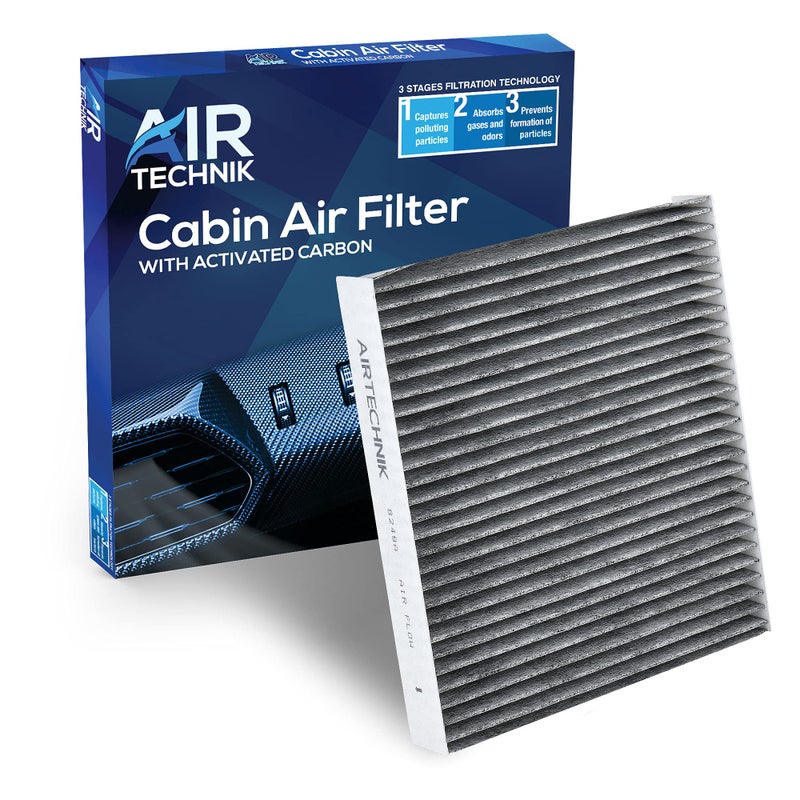 AirTechnik CF8249A Cabin Air Filter w/Activated Carbon | Fits Honda CR-V 1997-2001, Insight 2000-2006