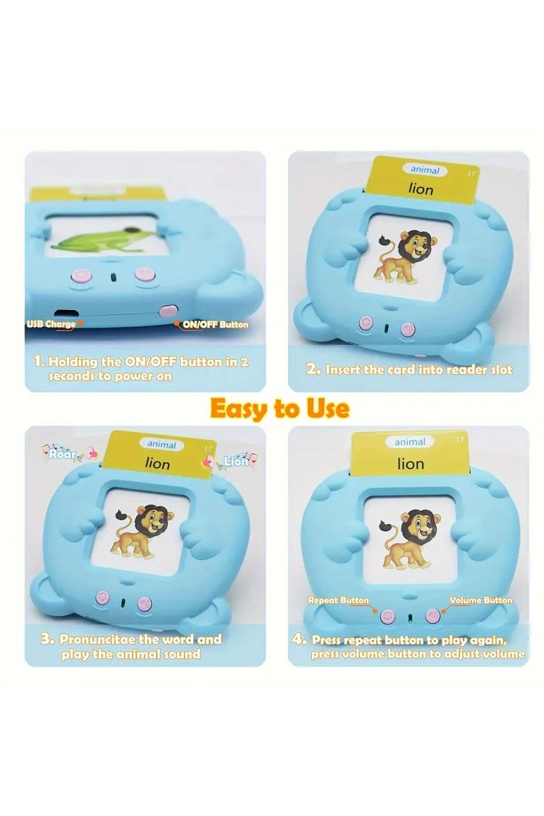 510 Arabic and English Bilingual Alphabet Talking Flash Cards for Kids Pocket Audio Visual Arabic Alphabet Word Cards Childrens Arabic Learning Toy - Image 5