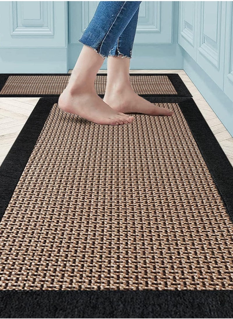 Arabest - Kitchen Floor Mats, Kitchen Floor Rugs for in Front of Sink, Kitchen Rugs Set, Non Skid Washable for Floor, Countertop, Indoor - Image 1