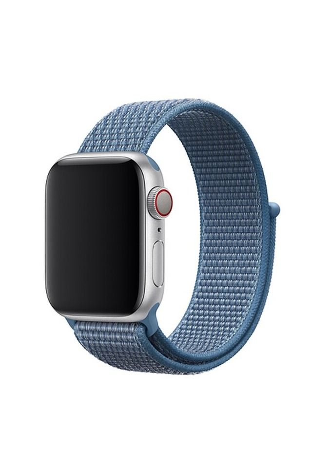 Nylon Sport Band for Apple Watch 45mm,Soft Replacement Strap for iWatch Series 7 - Image 1