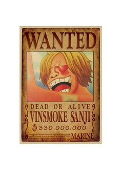 10-Piece Anime 'OnePiece' Bounty Poster Set Multicolour 52*36cm - pzsku/Z21D09A39E6A45E8030ADZ/45/_/1682233569/06205824-ab72-433c-9478-310382739b5b