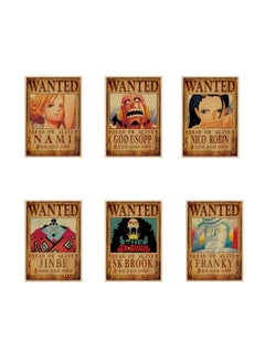 10-Piece Anime 'OnePiece' Bounty Poster Set Multicolour 52*36cm - pzsku/Z21D09A39E6A45E8030ADZ/45/_/1682233569/0d4e87a9-2ac8-42e2-8973-7bb66b6ba4cc