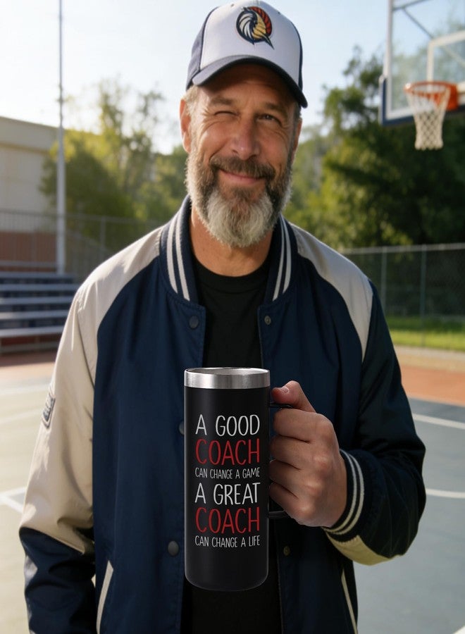 Lifecapido Coach Gifts, 20oz Insulated Coffee Mug, Football Soccer Softball Cheer Basketball Volleyball Coach Appreciation Gifts for Birthday Christmas - Image 5