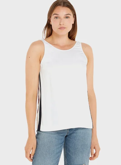 TOMMY HILFIGER Scoop Neck Tank Top