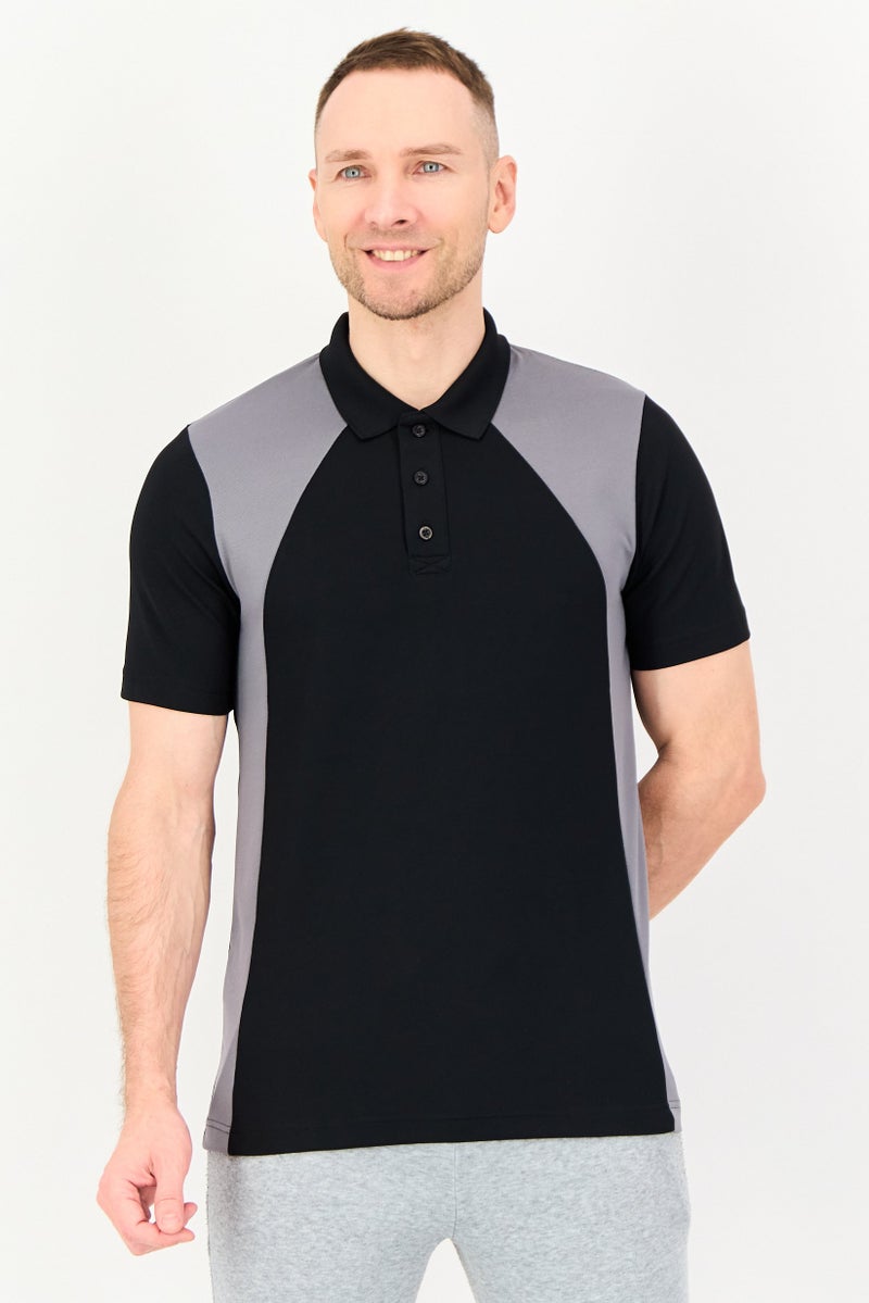 PUMA Men Sportswear Fit Short Sleeve Training Polo Shirt, Multicolor - Image 1