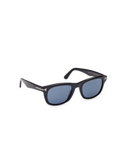 TOM FORD TOM FORD FULL RIM POLARIZED SQUARE MALE ACETATE SUNGLASSES FT107601M54  - Image 3