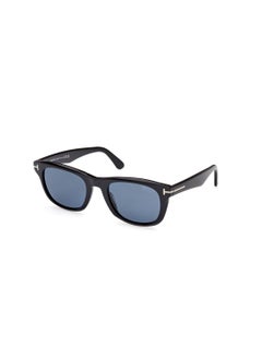 TOM FORD TOM FORD FULL RIM POLARIZED SQUARE MALE ACETATE SUNGLASSES FT107601M54  - Image 1