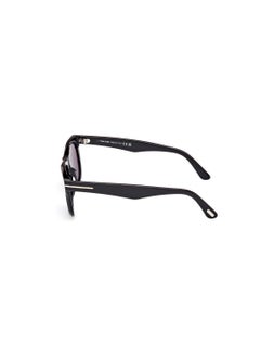 TOM FORD TOM FORD FULL RIM POLARIZED SQUARE MALE ACETATE SUNGLASSES FT107601M54  - Image 4