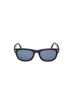 TOM FORD TOM FORD FULL RIM POLARIZED SQUARE MALE ACETATE SUNGLASSES FT107601M54  - Image 2