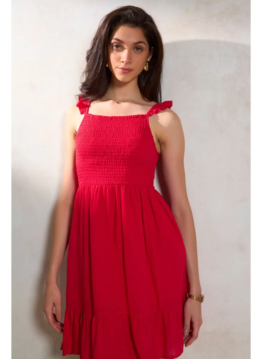 Virgio Smocked Bodice Sundress