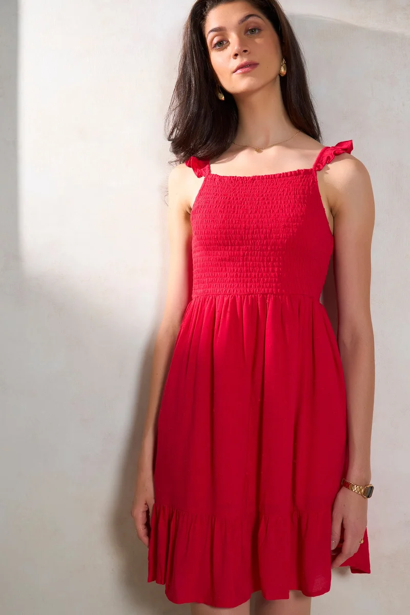 Virgio Smocked Bodice Sundress