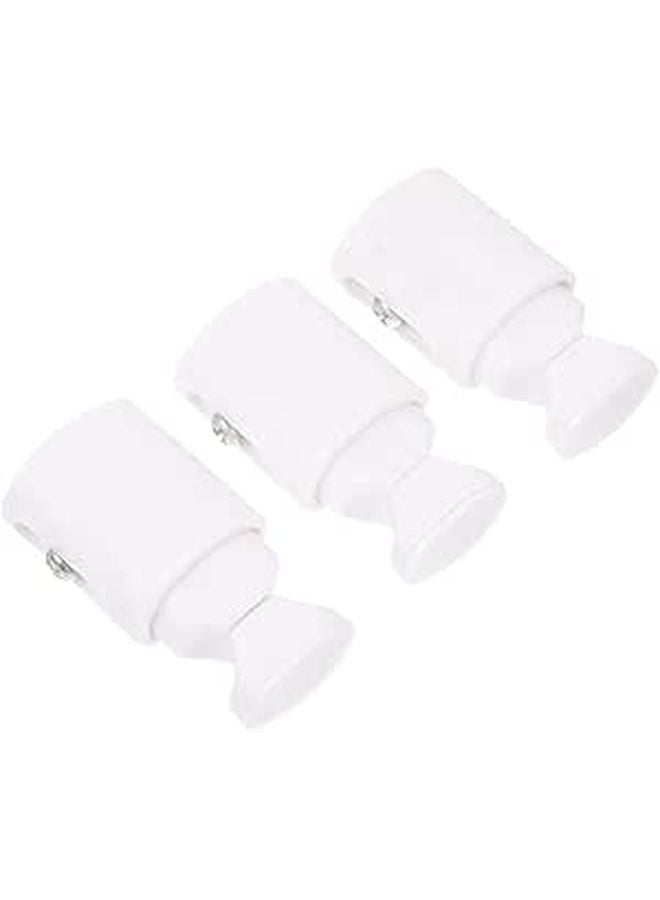 3 Pcs Plastic Radiator Towel Hooks Space Saving Wall Mounted Bathroom Shower Hangers - Image 1
