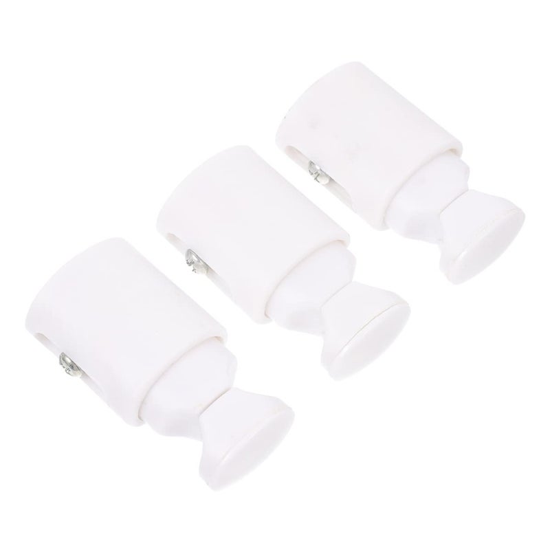 3 Pcs Plastic Radiator Towel Hooks Space Saving Wall Mounted Bathroom Shower Hangers - Image 2