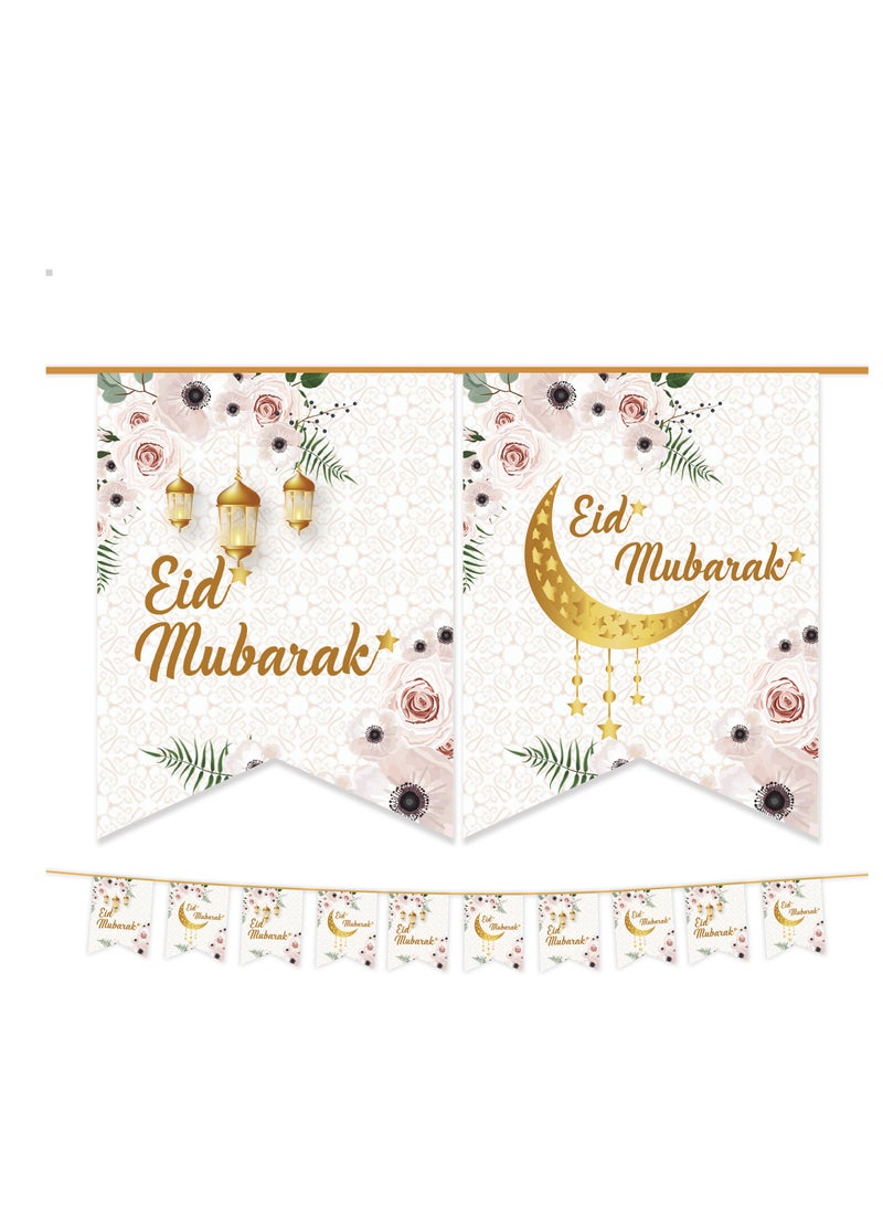 general 1 Set Ramadan Banner Ramadan Decorations For Home Eid Mubarak Banner Set Home Party Ramadan Kareem Banner For Ramadan Kareem Decorations