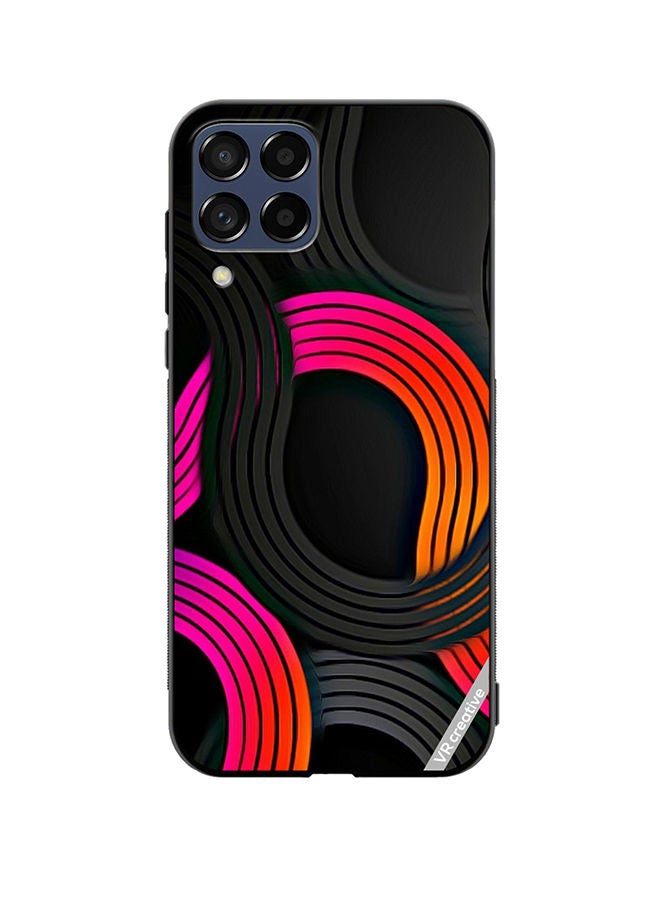 VR CREATIVE Protective Case Cover For Samsung Galaxy M33 Flower Design Multicolour - Image 1