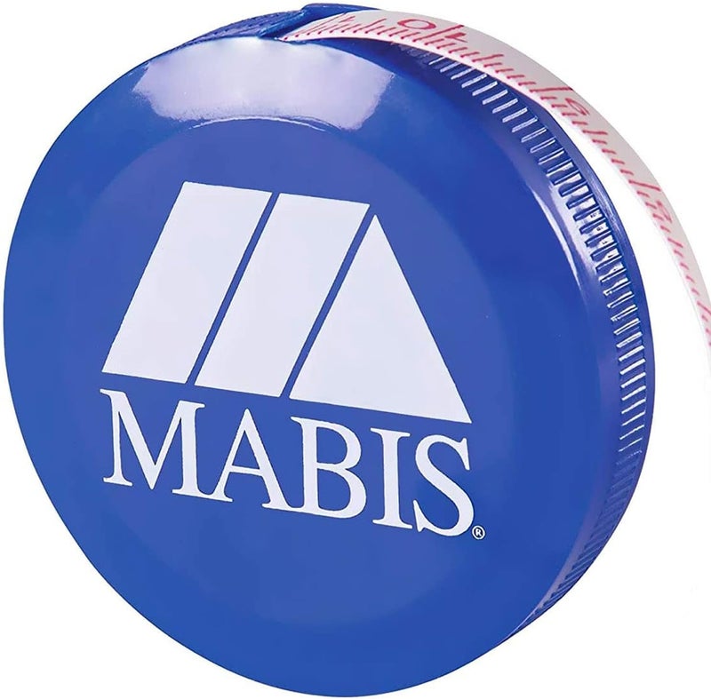 MABIS 60-Inch Retractable Flexible Measuring Tape - Compact Body Tape Measure in Blue - Image 1