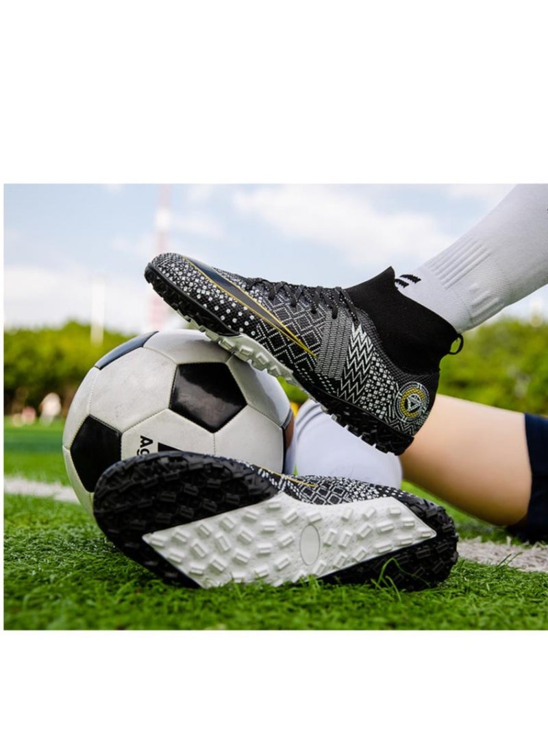KUYING New High Top Anti Slip Football Shoes  - Image 4