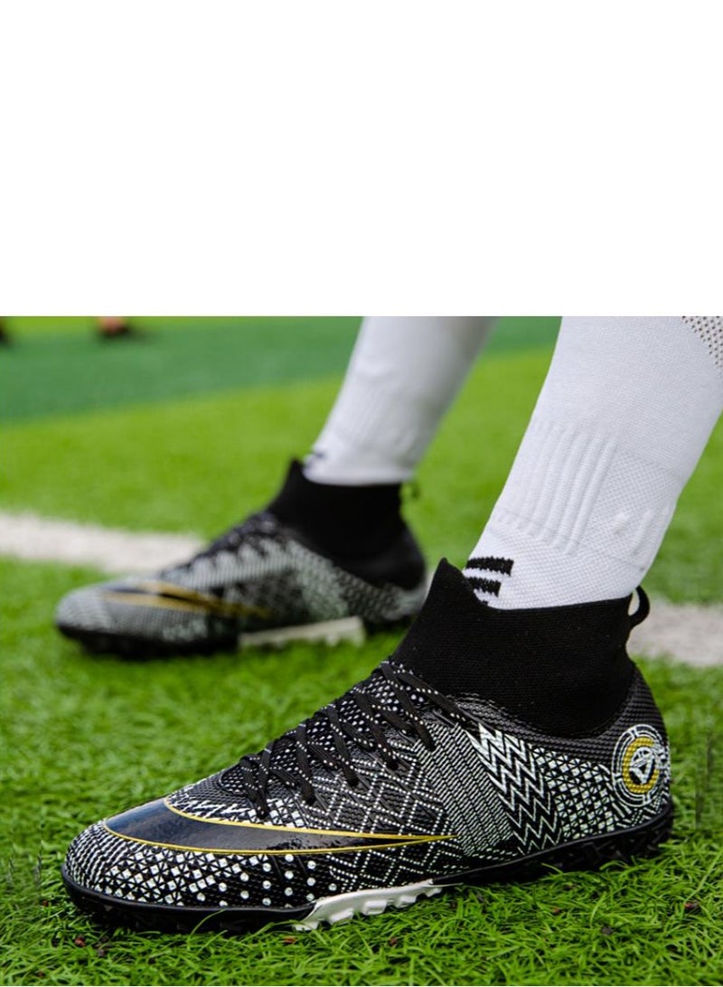 KUYING New High Top Anti Slip Football Shoes  - Image 2