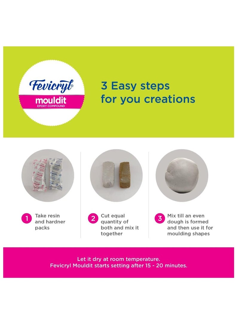 Fevicryl Hobby ideas Mould It, 800 g