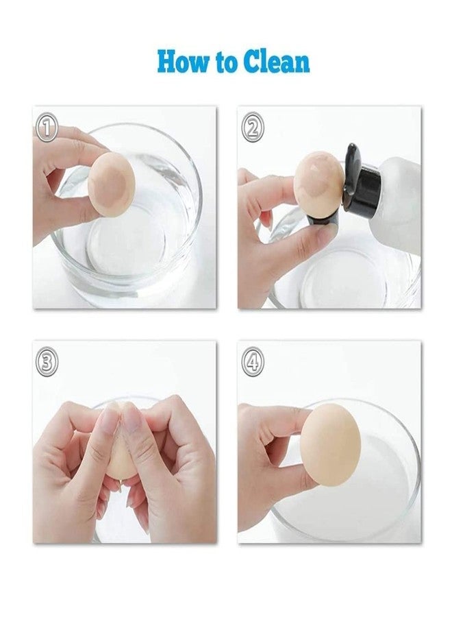 داتناسياد أداة تجميل الوجه على شكل فطر من داتناساياد للنساء والفتيات، تناسب كريم الأساس السائل، إسفنجة مكياج، كريم لون، بيوتي بلندر - (عبوة من قطعة واحدة) - Image 3