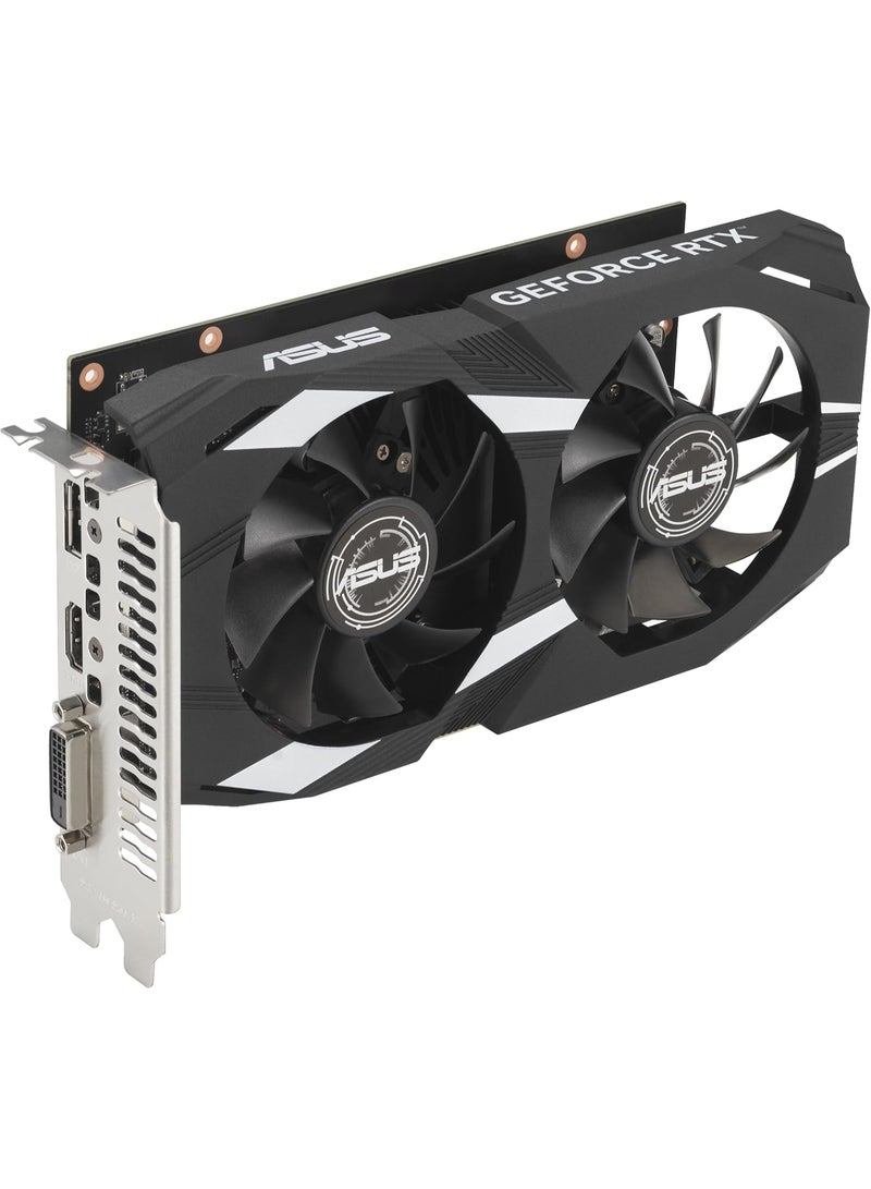 Dual GeForce RTX 3050 OC Edition Graphics Card, 6GB GDDR6 96-Bit Memory, 1537 MHz OC Boost Clock, 2304 CUDA Cores, 14 Gbps Memory Speed, PCI Express 4.0, OpenGL®4.6 | 90YV0K60-M0NA00 - Image 5